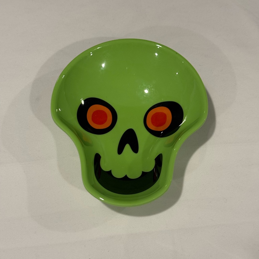 Green Skull Candy Bowl